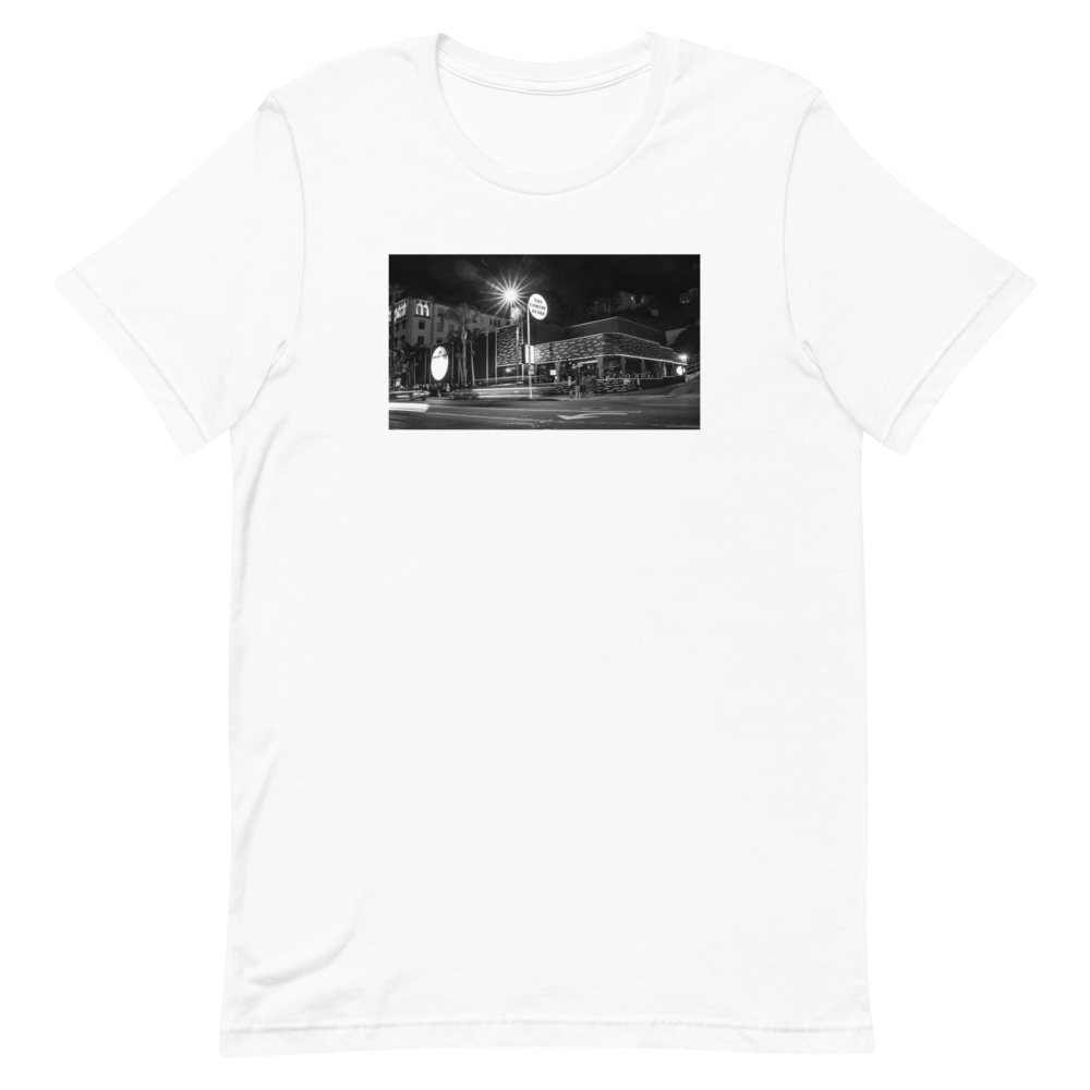 Hollywood Night Black and White T-Shirt