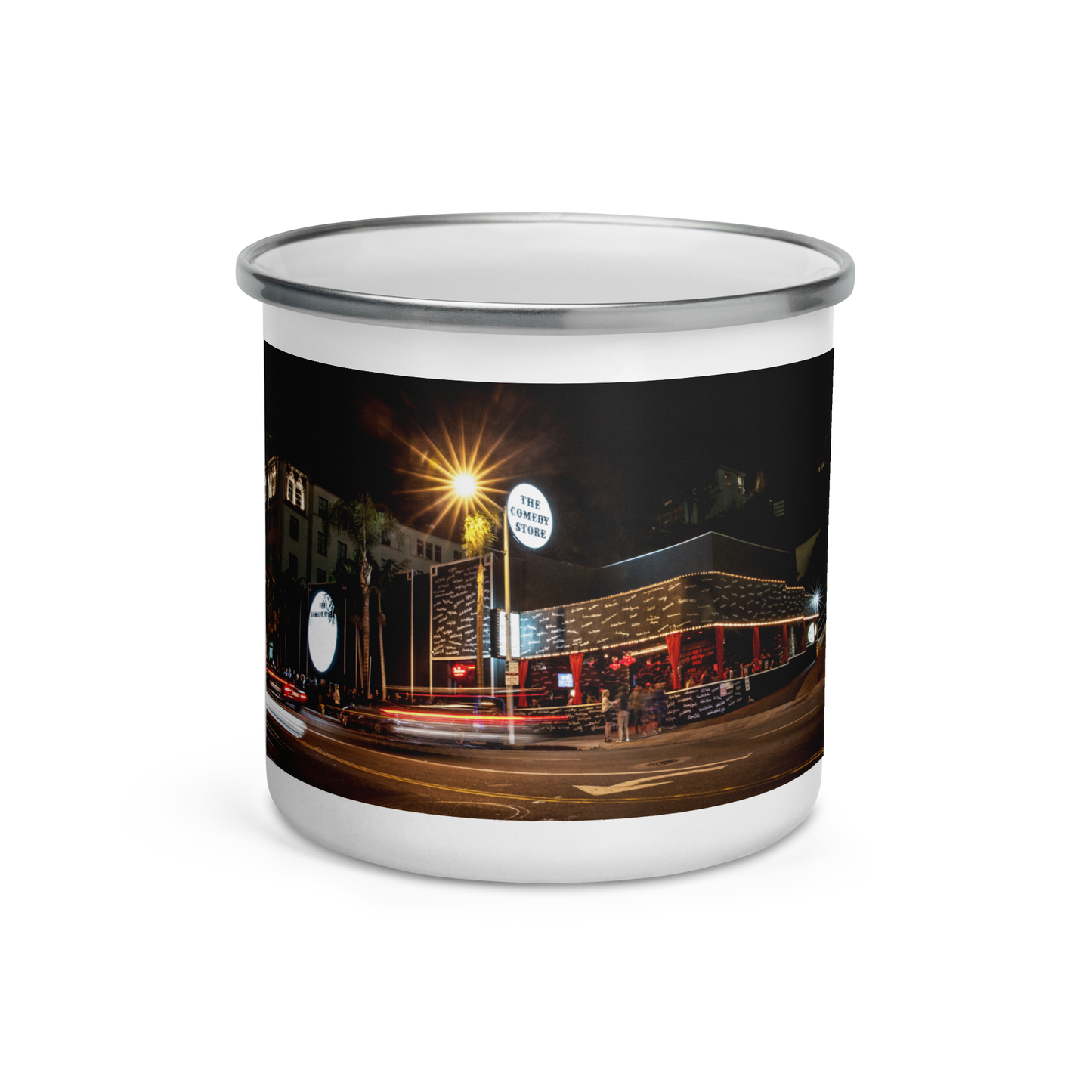 Hollywood Night Enamel Mug