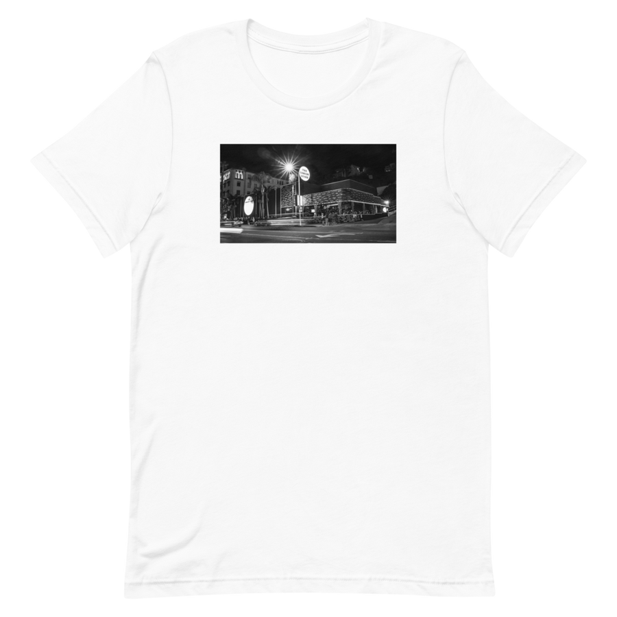 Hollywood Night Black and White T-Shirt
